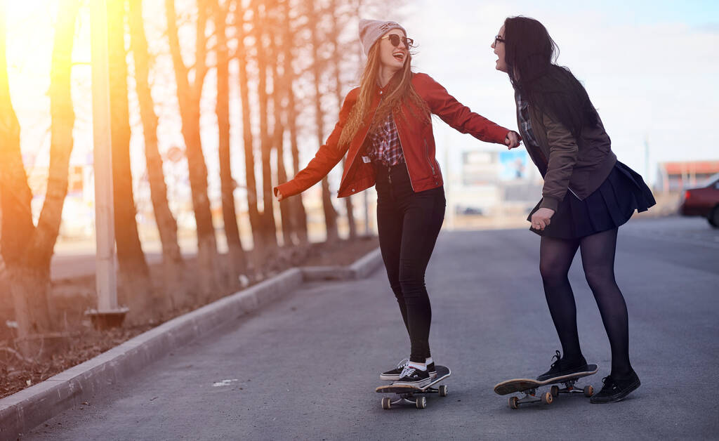 skateboarding